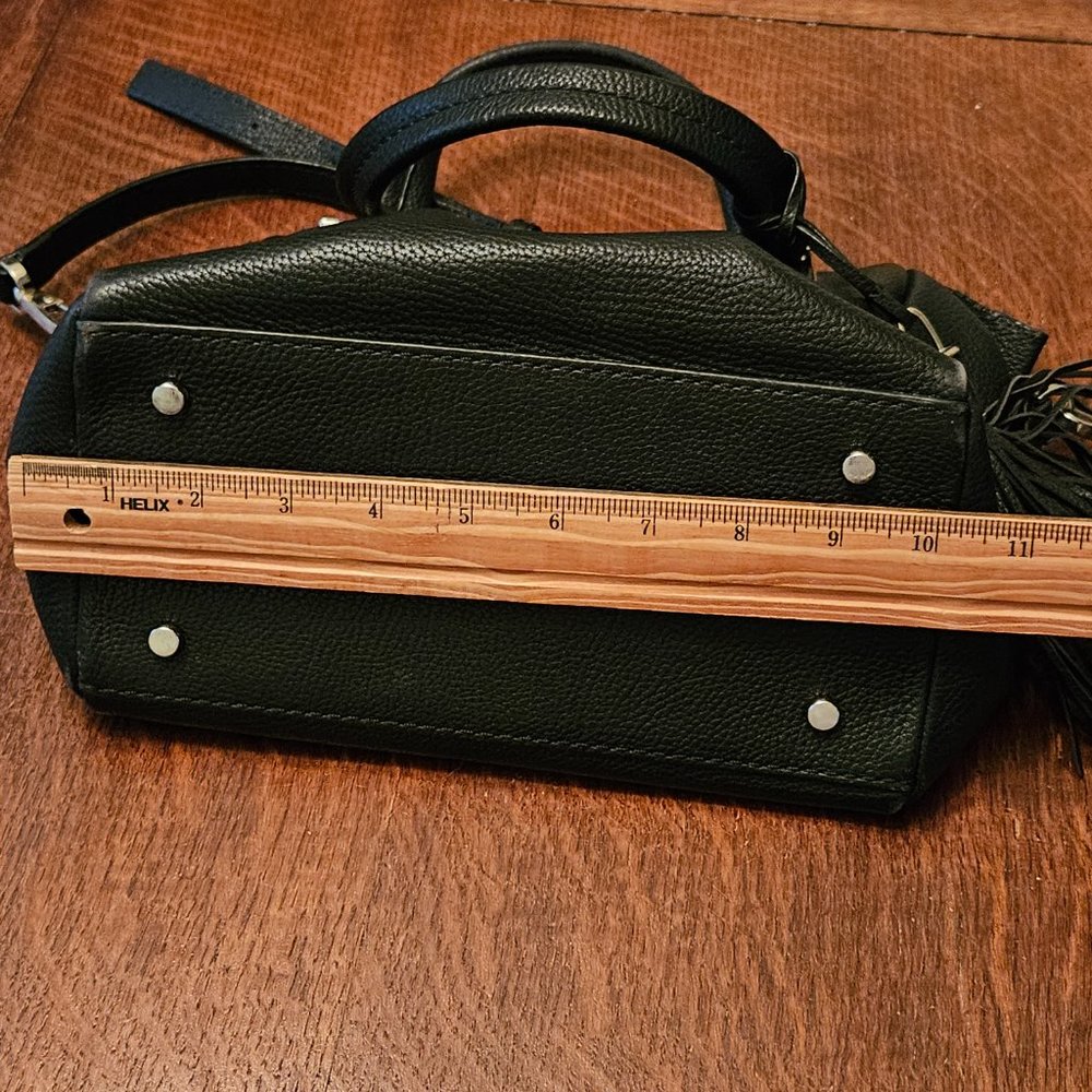 Kate Spade Black Pebbled Leather Tote/Crossbody Bag - Picture 4 of 7